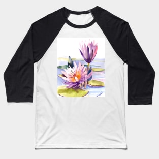 Water ZLily, Lotus Baseball T-Shirt